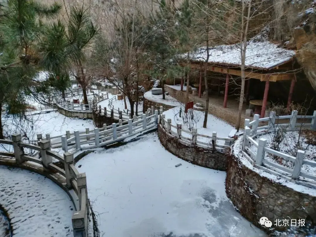 今冬首个寒潮来袭，北京最高温跌破冰点！绝美雪景已到货