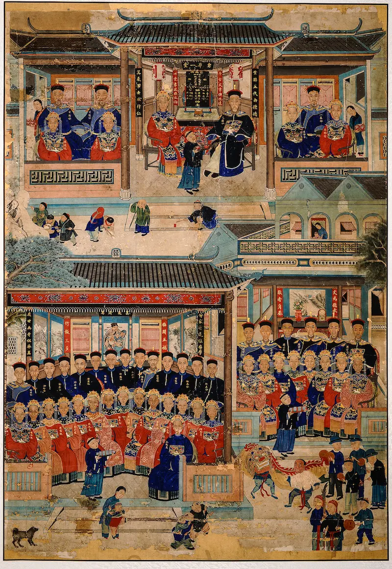 “齐家”之中，看明清人物画中的民间生活与信仰