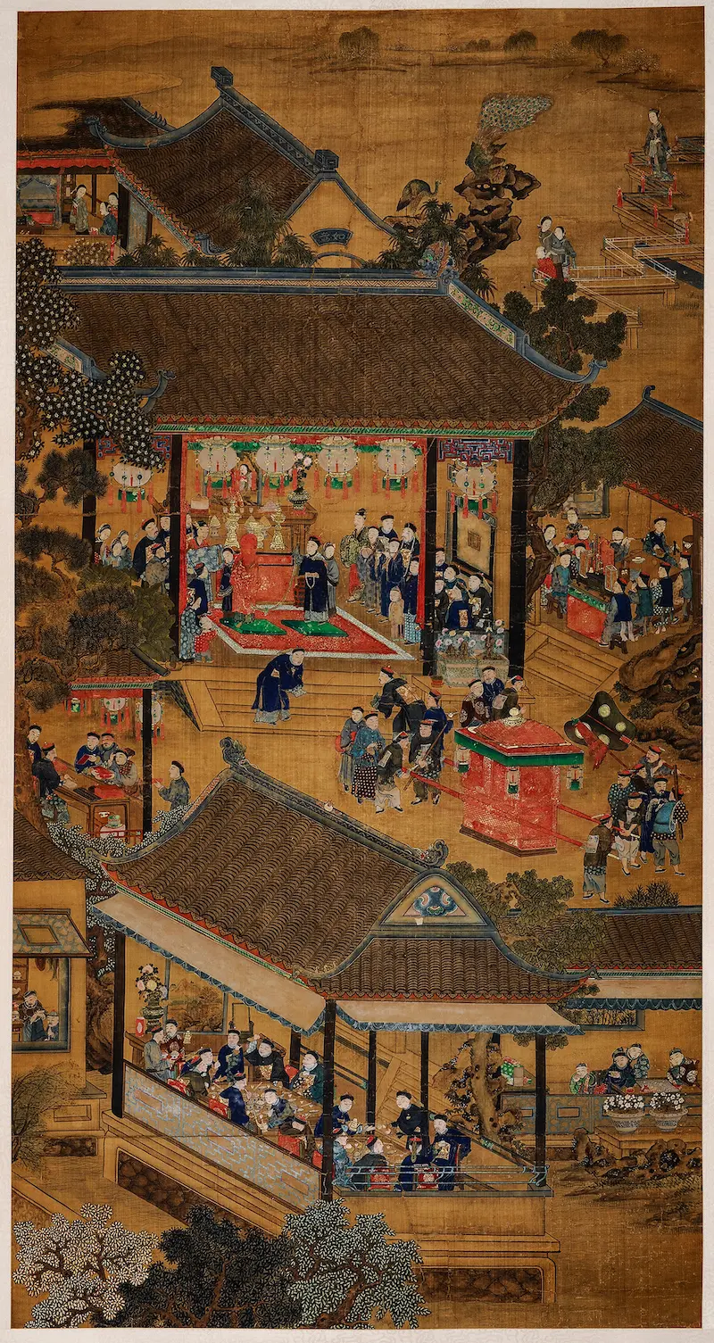 “齐家”之中，看明清人物画中的民间生活与信仰
