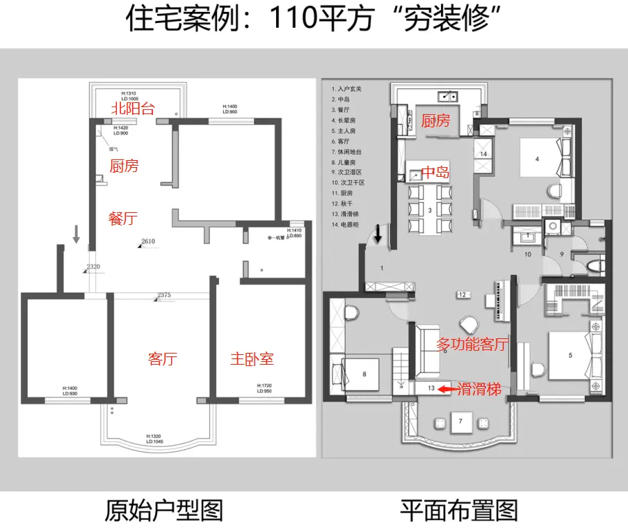 夫妻俩坚持“穷装修”实属明智，室内没几件家具，家却更温馨舒适