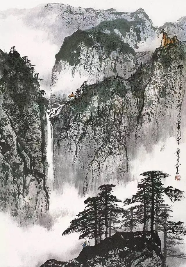 雄秀兼备——黄纯尧先生山水画作品欣赏（图）