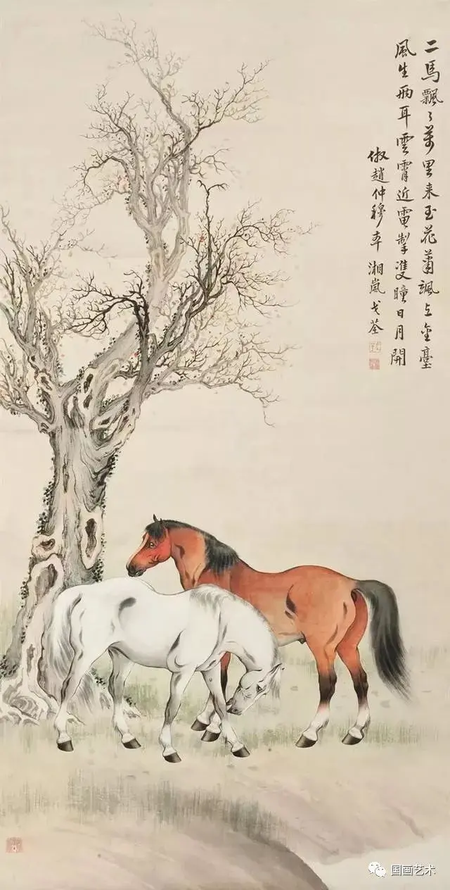 戈湘岚 国画作品欣赏