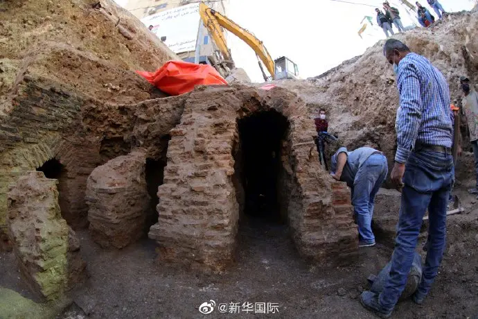 约旦首都安曼发现古罗马建筑遗址