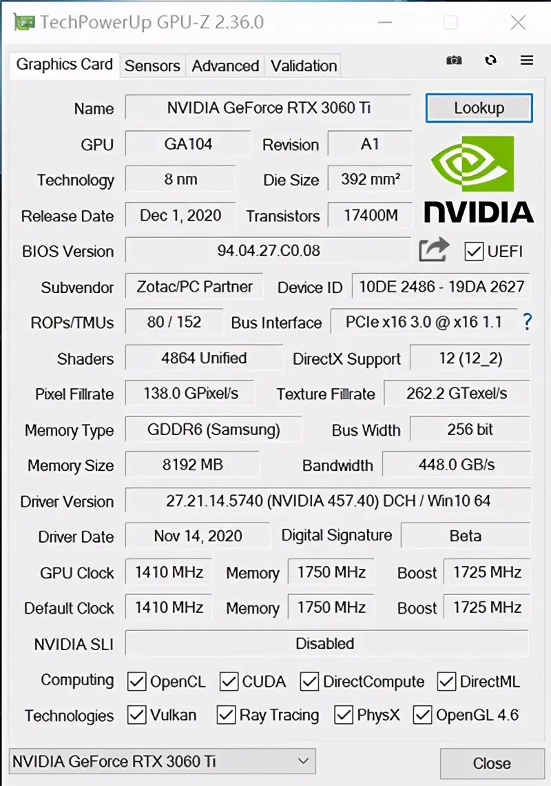 索泰RTX 3060 Ti PGF OC评测：主流级别中的旗舰之选