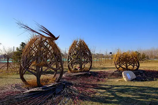 第三届北京地景设计艺术节开幕 尽展冬日京城“生态之美”