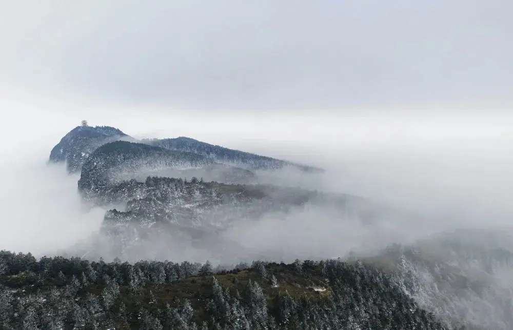 峨眉山冰雪温泉节，还你一个童话世界！