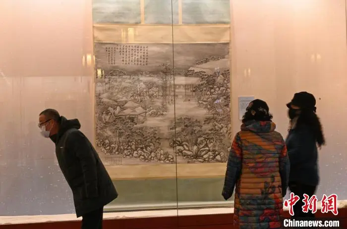 沈阳故宫四季主题书画展收官 馆藏冬景作品展出