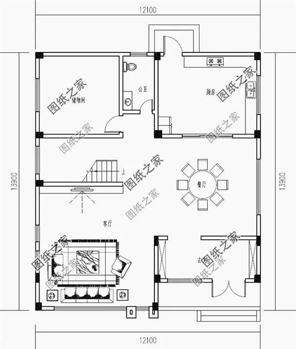 农村自建房三层设计图片，复式格局最受欢迎，看看有没有适合你的