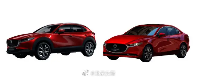 召回部分MAZDA CX-30和次世代MAZDA3昂克赛拉汽车