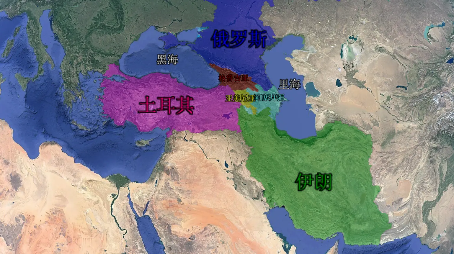 地图上看，阿塞拜疆和亚美尼亚，双方有何历史恩怨？