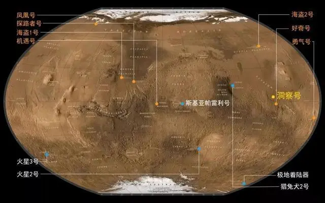 天问一号：将在火星哪个地区登陆？到达时到底是冬季还是夏季？