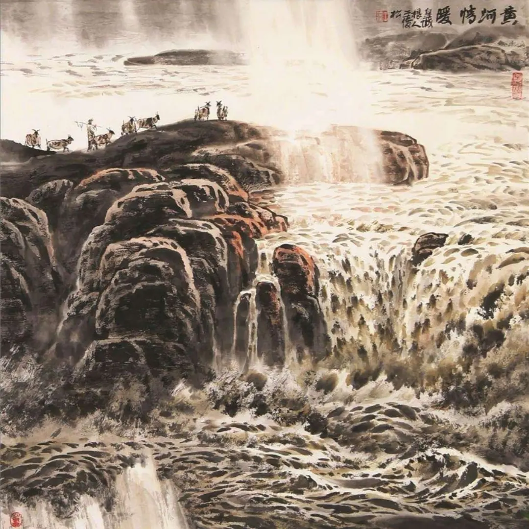 “壮丽百年 辉煌画卷——醉美中国名家展”在北京开幕