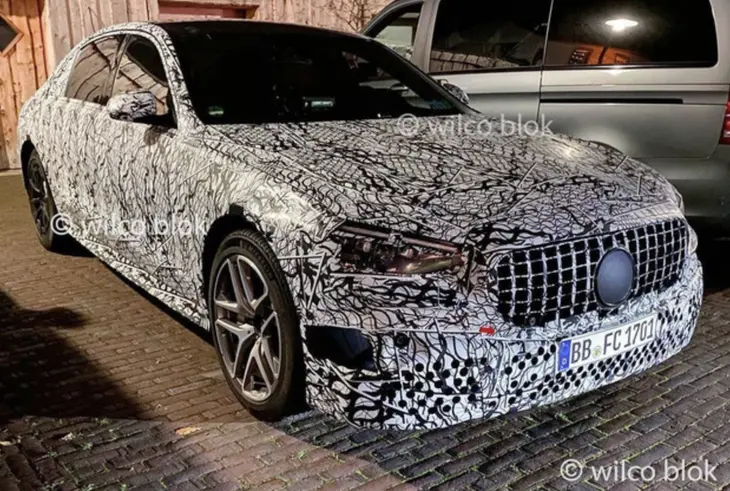 梅赛德斯-AMG S 63e谍照曝光 基于全新S级打造