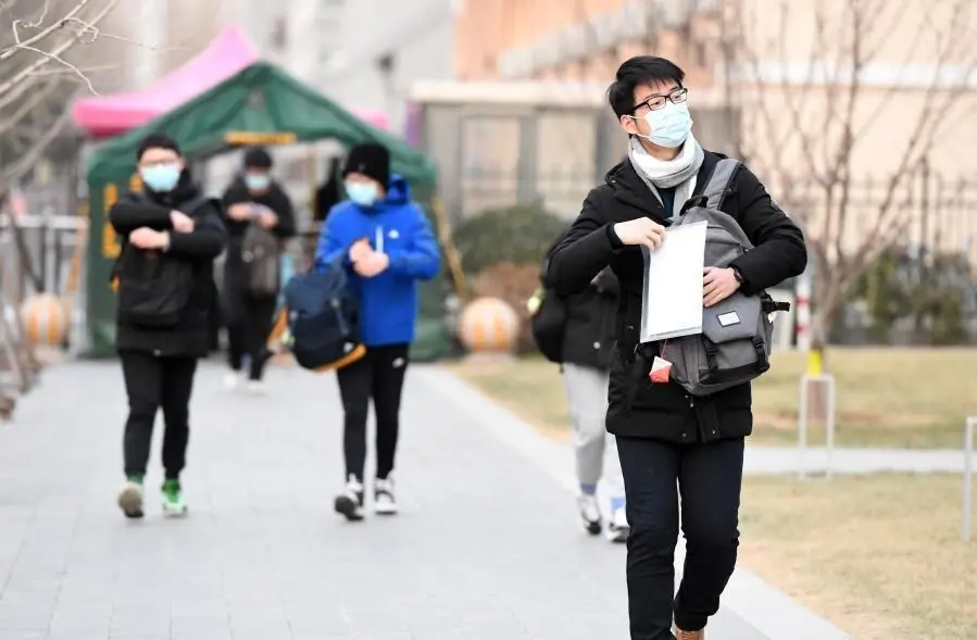 严格防疫 安全有序——全国硕士研究生招生考试首日见闻