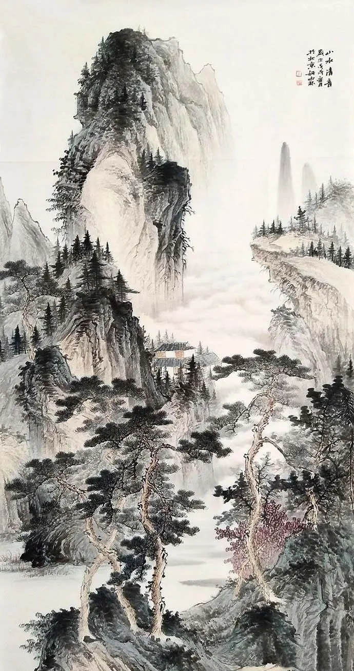 胸涵天地，气象万千——李佩锦山水画作品欣赏（图）