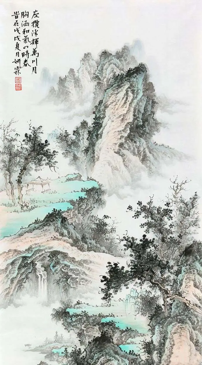 胸涵天地，气象万千——李佩锦山水画作品欣赏（图）