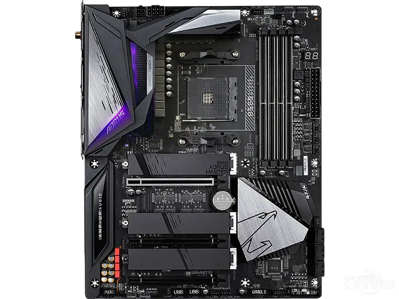 16相供电＋PCI-E4.0 技嘉B550 AORUS MASTER预售2099元