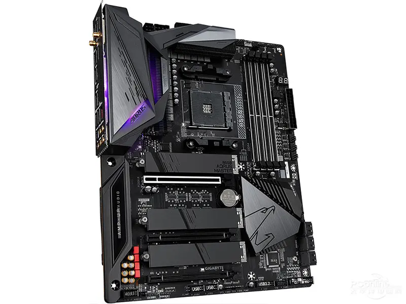 16相供电＋PCI-E4.0 技嘉B550 AORUS MASTER预售2099元