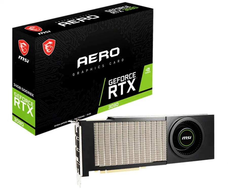 散热效仿费米卡皇！微星发布RTX3090 AERO