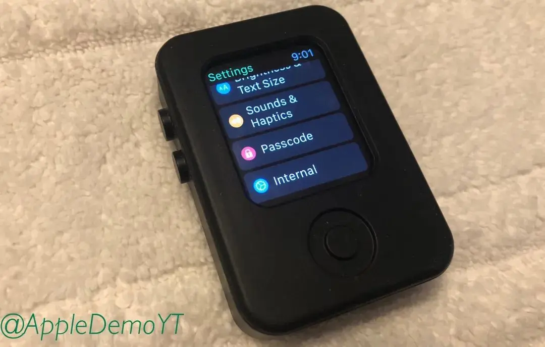 Apple Watch原型机再次曝光：没有标志性的数码表冠
