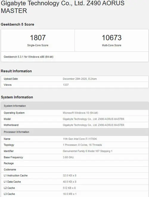 映泰Z490主板宣布支持英特尔11代台式机CPU