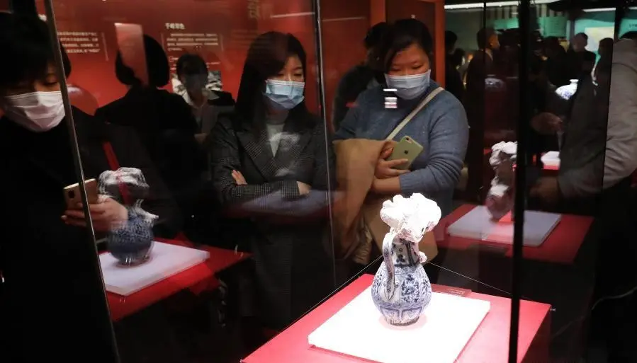 “中国古代航海文物大展”在中国航海博物馆开幕