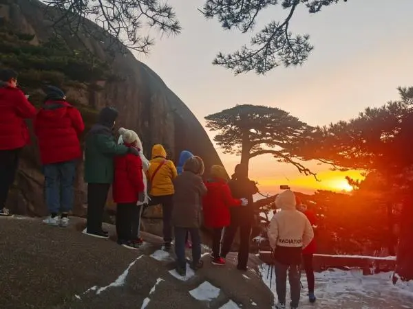 一下雪，黄山就美成了仙境