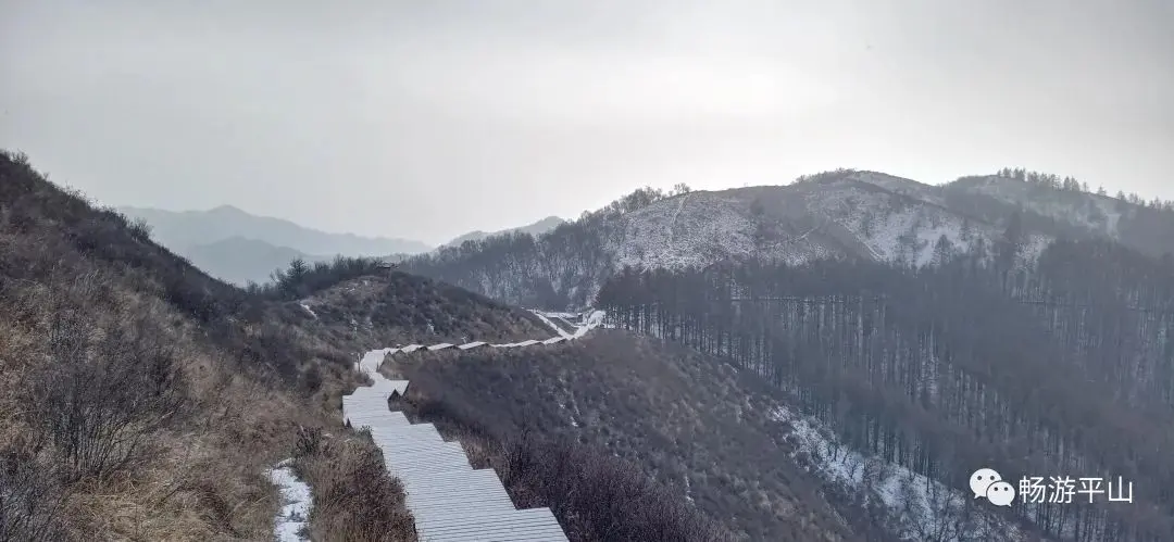 雪花、雾凇、冰瀑、云海、夕阳，让驼梁美成了一幅童话世界