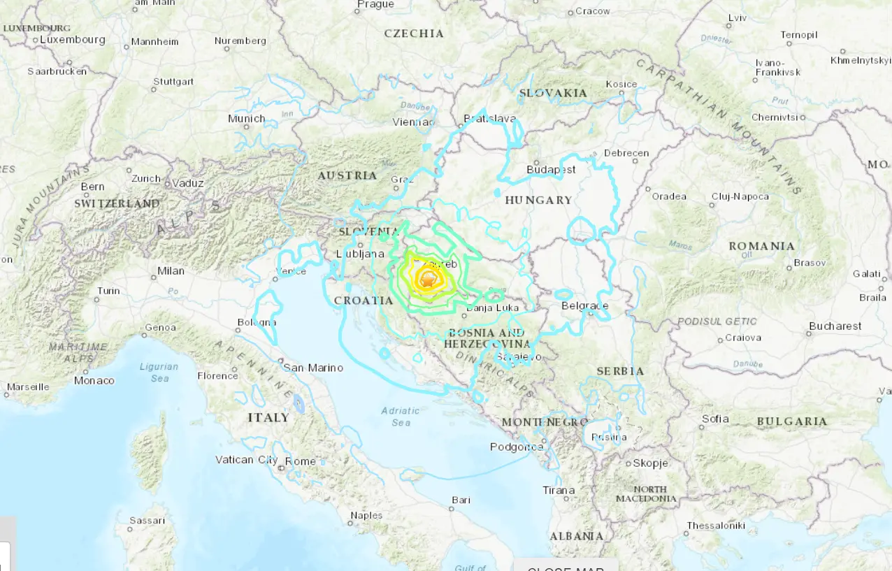 地球还不安宁，克罗地亚现6.5级强震，动物异常是地震前兆？