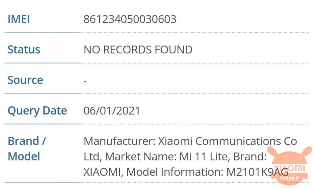 小米11青春版获FCC认证曝光手机型号 或升级骁龙870芯片三月底发布