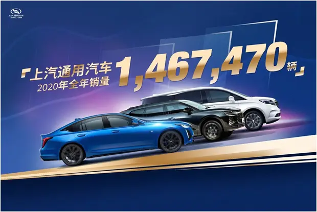 后程发力 2020跑赢大盘年销146.7万辆 上汽通用汽车多个车系持续正增长