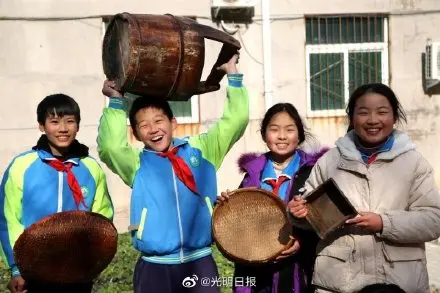 老旧农具进校园有啥用？