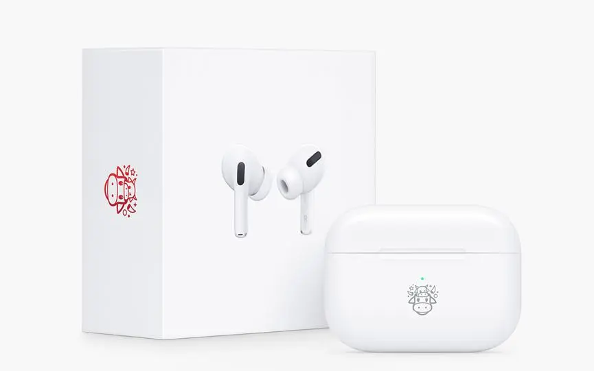 蘋果迎合中國消費者，推AirPodsPro牛年限定版，限量25400個