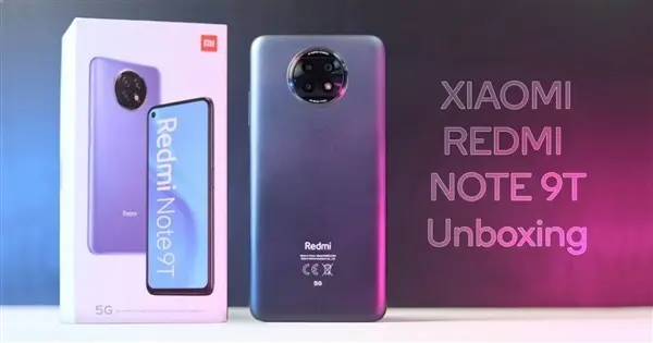 Redmi Note 9T真机曝光：5G＋联发科Soc