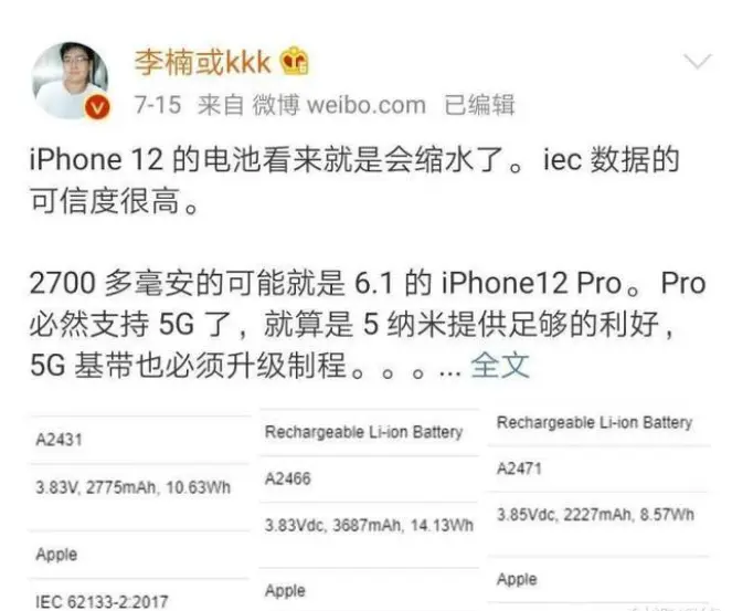 iPhone 12还未上市，网友就总结出5个槽点，哪一个你无法接受？