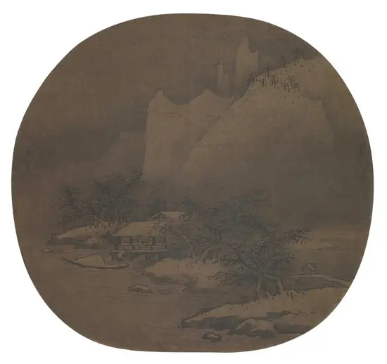 宋代小品画：范宽风格山水小品画