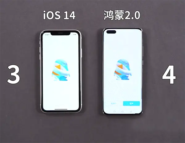 鸿蒙系统鸿蒙2.0启动速度实测，完胜iOS14