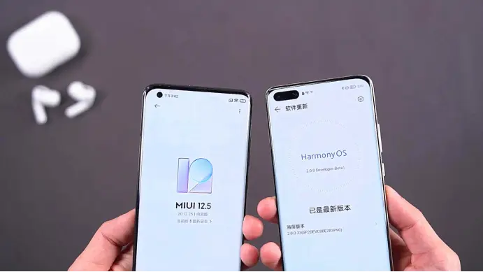 鸿蒙OS2.0对比MIUI12.5反应速度：赢在了软件，输在了游戏！