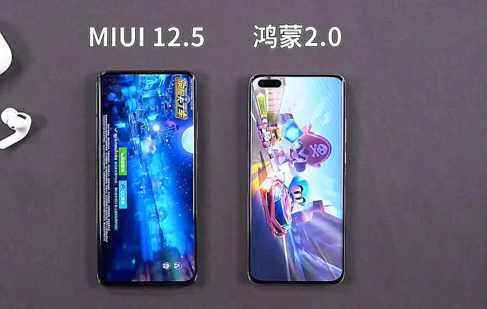 鸿蒙OS2.0对比MIUI12.5反应速度：赢在了软件，输在了游戏！