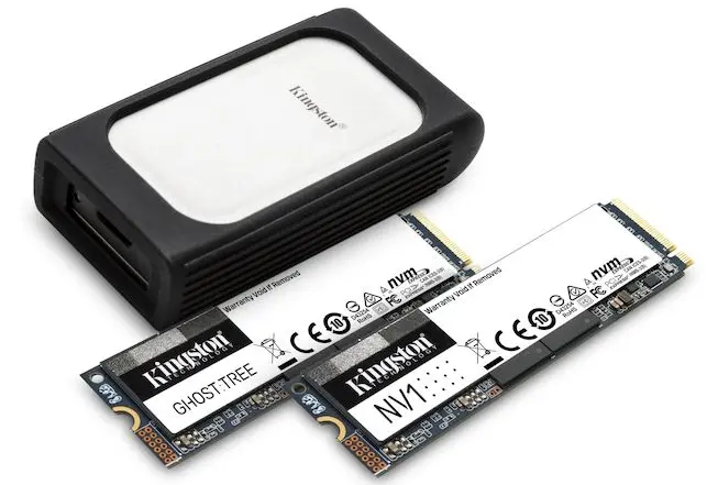 金士顿发布最新PCIe 4.0 NVME SSD，读写高达7000MB/S，便携式USB3.2移动固态硬盘