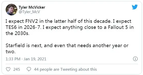 有生之年系列：“老滚6”还要再等五年！？