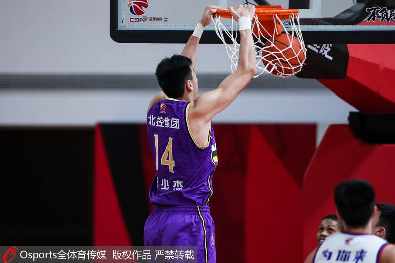 CBA-约瑟夫-杨37分五人得分上双 北控122-82大胜天津