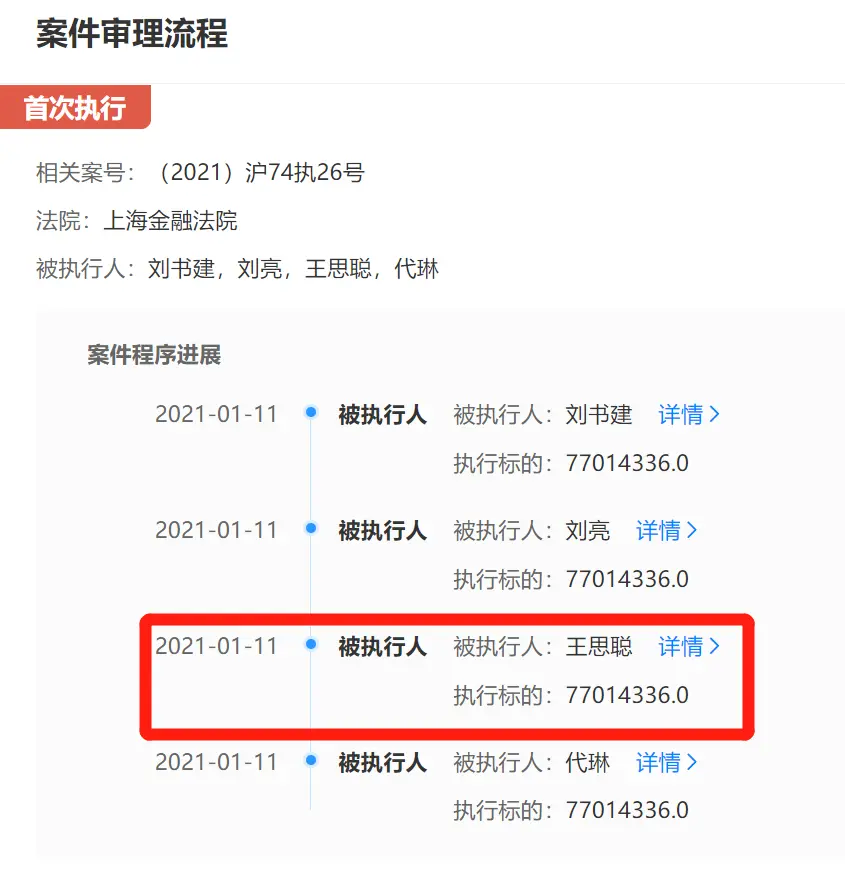 王思聪又成被执行人，这次是7700万！发生了什么？