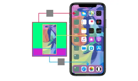 iPhone 全系彩色Dock栏＋解锁特效，免越狱！