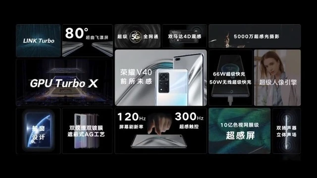 荣耀V40发布