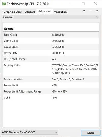 技嘉RX 6800 XT GAMING OC显卡评测