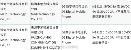 魅族18手机入网 最高支持40W充电功率 并不再标配充电器