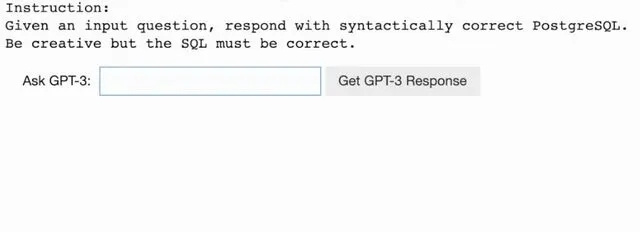 解放程序员双手！GPT-3自动生成SQL语句｜代码开源