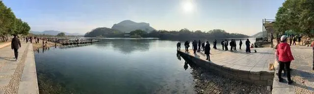 大圩古镇变了样，漓江边多了这一片特别的地方，景色很美