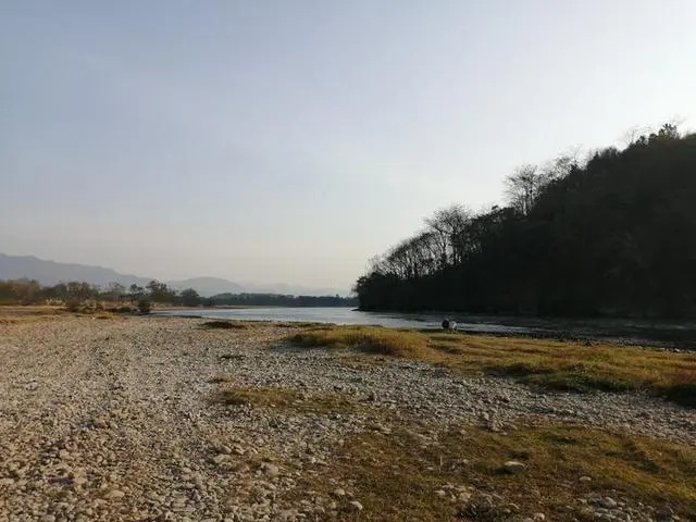 大圩古镇变了样，漓江边多了这一片特别的地方，景色很美